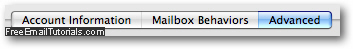 Configure advanced email account settings in Mac Mail