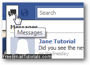 Access all email messages in your Facebook account