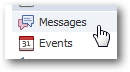 Access messages in your Facebook profile