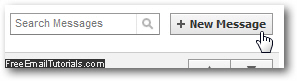 Click 'New Message' to compose a new email from your Facebook inbox