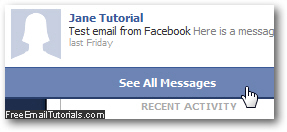 See all messages in your Facebook account