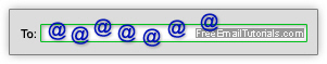 Send messages to multiple email addresses