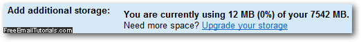 Add more storage disk space to your Gmail email account