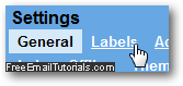 Configure label settings in your Gmail account