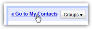 Go from a contact profile to your Gmail Contacts list