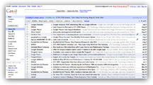 Google Mail / Gmail's main interface
