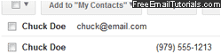 Remove or merge duplicate Gmail contacts