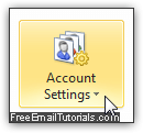 Customize your email account's properties