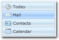 Hotmail navigation buttons