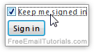 Make Hotmail remember your credentials