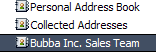 Mozilla Mail's Multiple Address Books