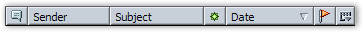 Mozilla Mail's Email Sort Columns