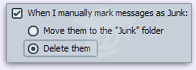 Let Mozilla Mail to delete emails you *manually* mark as junk