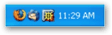 Minimize Mozilla Mail and other Mozilla applications to the Windows system tray