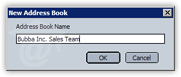 Create a new address book in Mozilla Mail