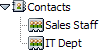 Contacts imported from Microsoft Outlook 2003 into Mozilla Mail