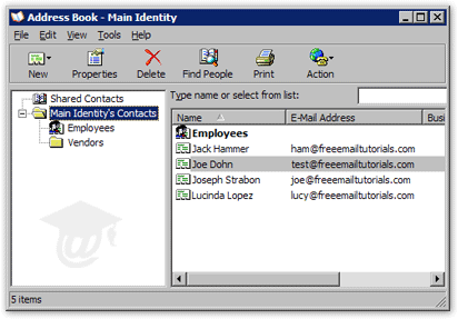 Export Address Book From Outlook Express To Windows Live Mail