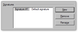 New email signature in Outlook Express