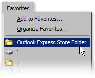 Backup your Outlook Express emails by quickly accessing the Store folder