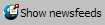 Opera Mail's mail toolbar: Toggles On or Off the visibility of news feeds item (RSS)