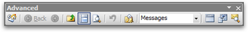 Outlook 2003's Advanced Toolbar