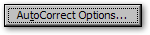 AutoCorrect options in Outlook 2003