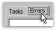 Checking for errors during the Outlook 2003 email account setup