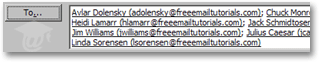 Expanded distribution list in Outlook 2003