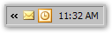 New email icon in Outlook 2003