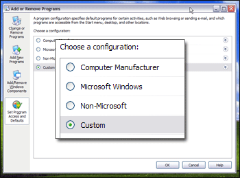 Setting The Default Browser In Windows Xp Support Blake Information Support Support Services