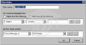 Thunderbird Filter Rules Dialog