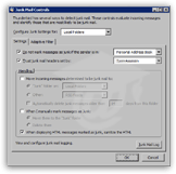 Mozilla Thunderbird Junk Mail Controls