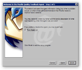 Turn on the Mozilla Thunderbird Quality Feedback Agent