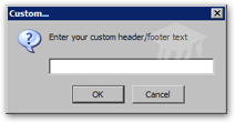 Inserting custom header and footer information in Thunderbird