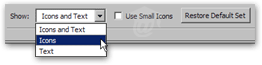 Customizing Thunderbird's Mail toolbar settings