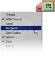 Customize columns in Thunderbird's Address Book