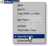 Favorite Folders in Thunderbird 2