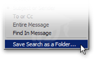 Saving Thunderbird's Quick Search results as Search Folder