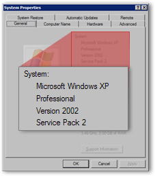 Windows' System Properties dialog - What version of Windows are *you* running?