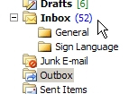 modtagelse af Yahoo! Mail e-mails i Outlook