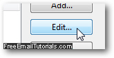 Edit and customize an email account in Opera Mail