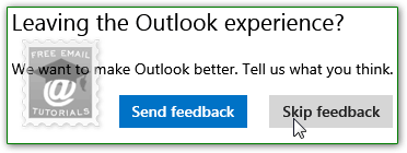 Restore the classic Hotmail theme instead of Outlook.com