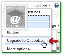 Upgrade from Hotmail to the new Outlook.com experience