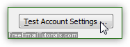 Test your update email account settings