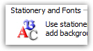 Email text and font settings