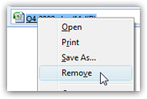 Remove an email attachment in Outlook 2007