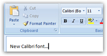 Change email font in Outlook 2007