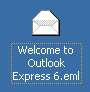 Downloaded copy of a message from Outlook Express