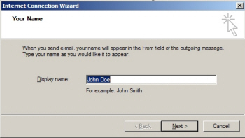 Choosing a Display Name for AOL Mail