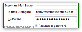 Change your email password in Windows Mail